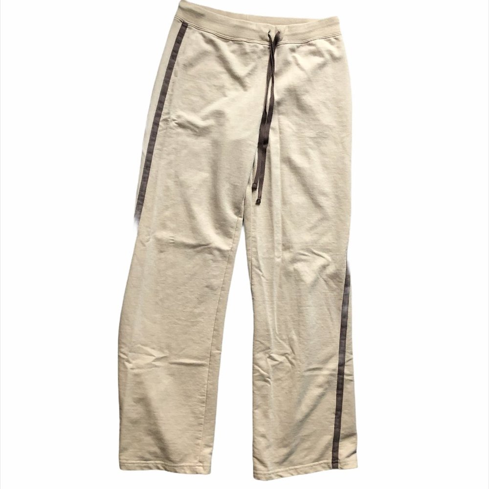 Cream & Brown Joggers